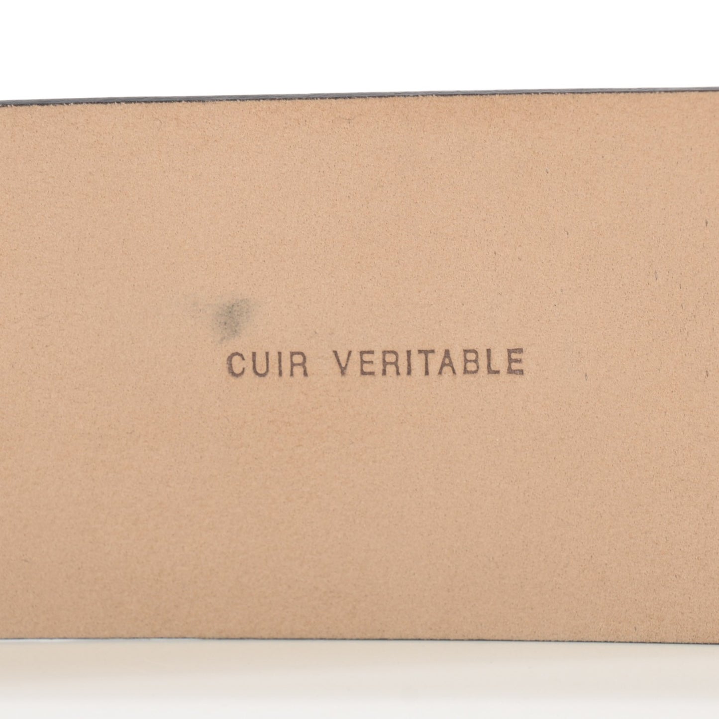 Calfskin CC Belt 75 30 Black