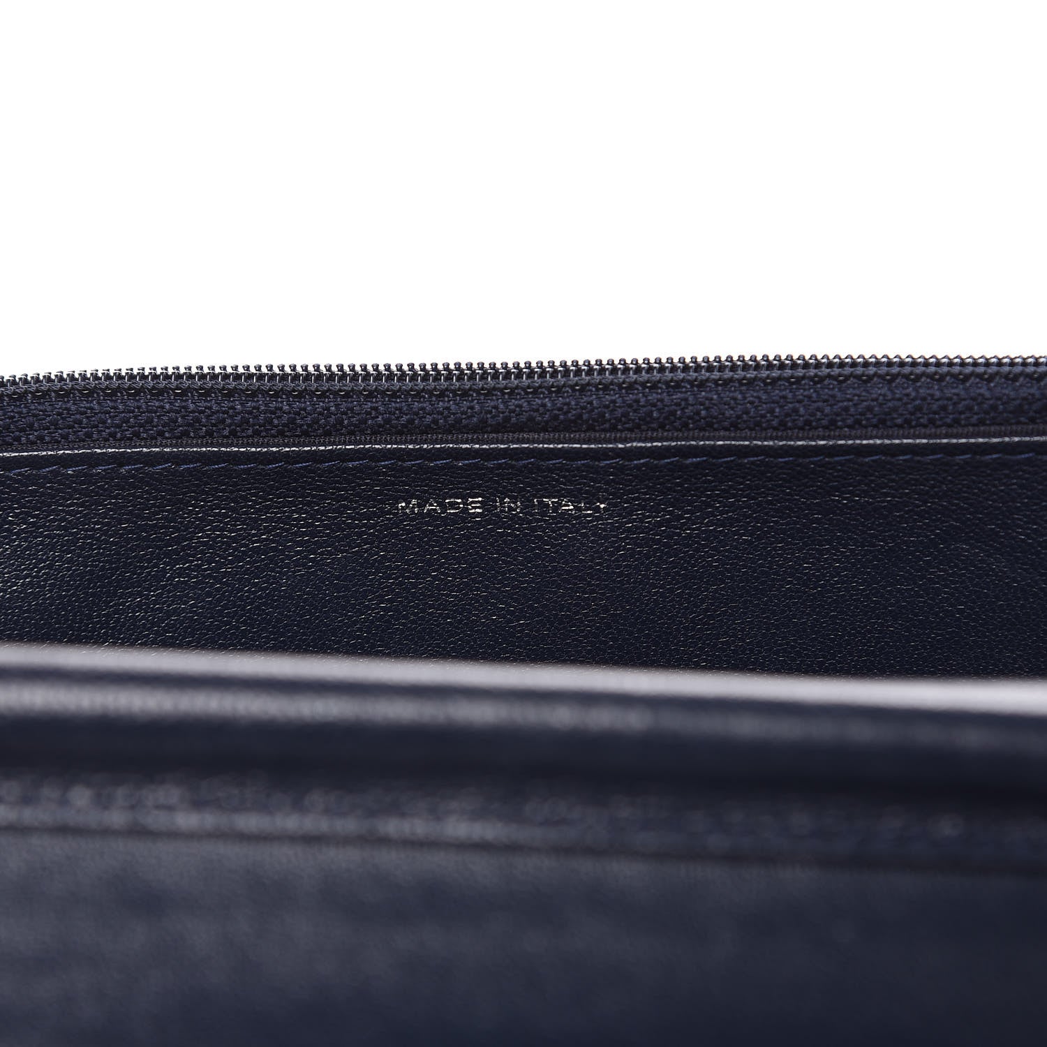 Chanel Sheepskin Quilted Mademoiselle Vintage Wallet On Chain WOC Blue 7 of 19