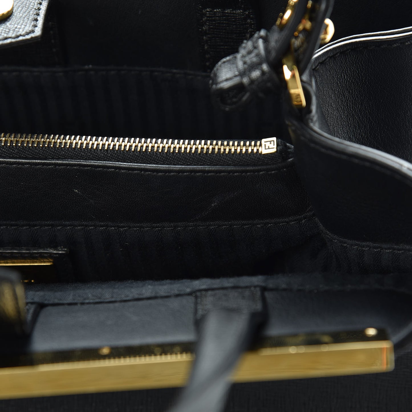 Vitello Elite Petite 2Jours Tote Black
