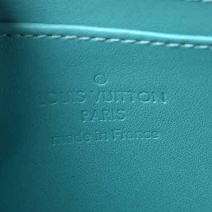 Louis Vuitton Vernis Zippy Coin Purse Blue Lagon 6 of 10