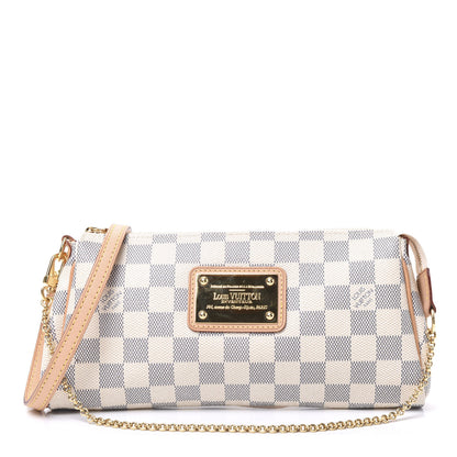 Louis Vuitton Damier Azur Eva Clutch 1 of 10