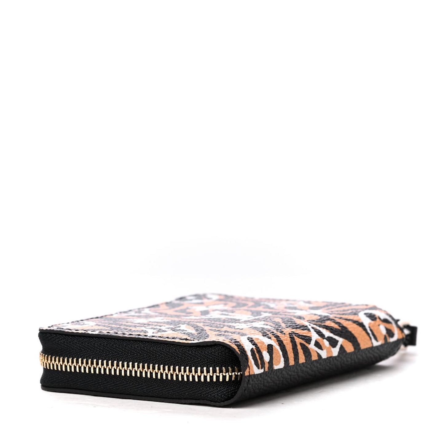 Monogram Giant Jungle Zippy Coin Purse Black