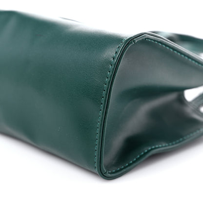 Telfar Vegan Leather Small Shopping Bag Dark Olive 8 of 8