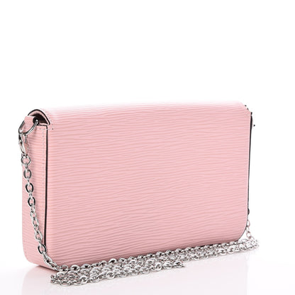 Louis Vuitton Epi Pochette Felicie Rose Ballerine 3 of 8
