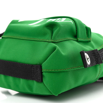 Valentino Garavani Nylon VLTN Print Mini Backpack Green White 9 of 9