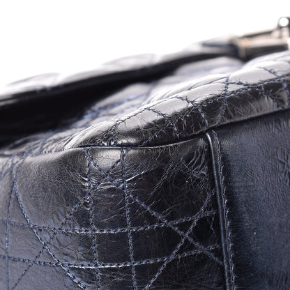 Christian Dior Metallic Calfskin Large Miss Dior Flap Marine 9 of 12
