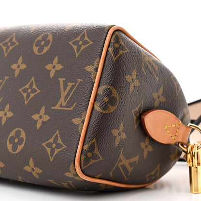 Louis Vuitton Monogram Speedy Bandouliere 20 Black 9 of 9