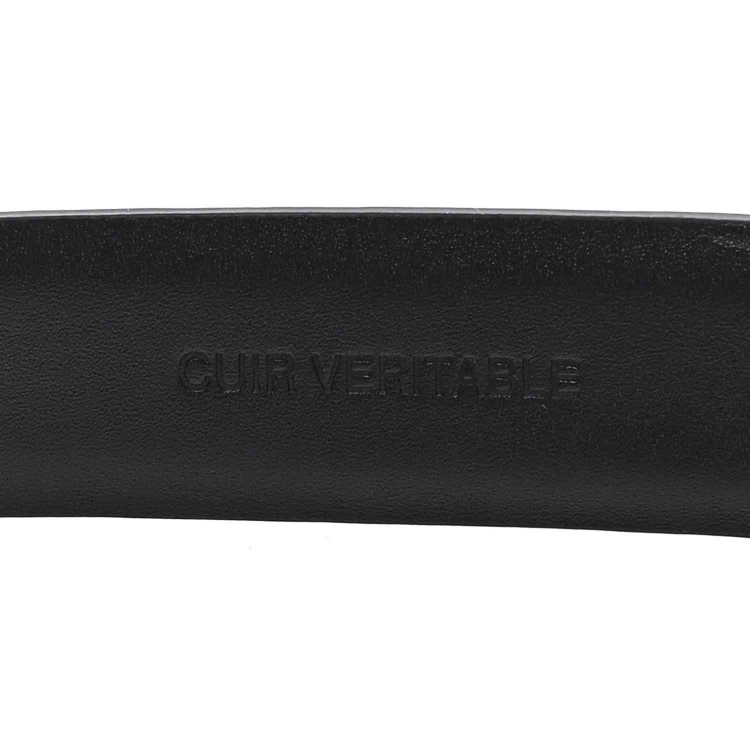 Chanel Lambskin Resin CC Belt 75 30 Black 4 of 5