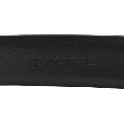 Chanel Lambskin Resin CC Belt 75 30 Black 4 of 5