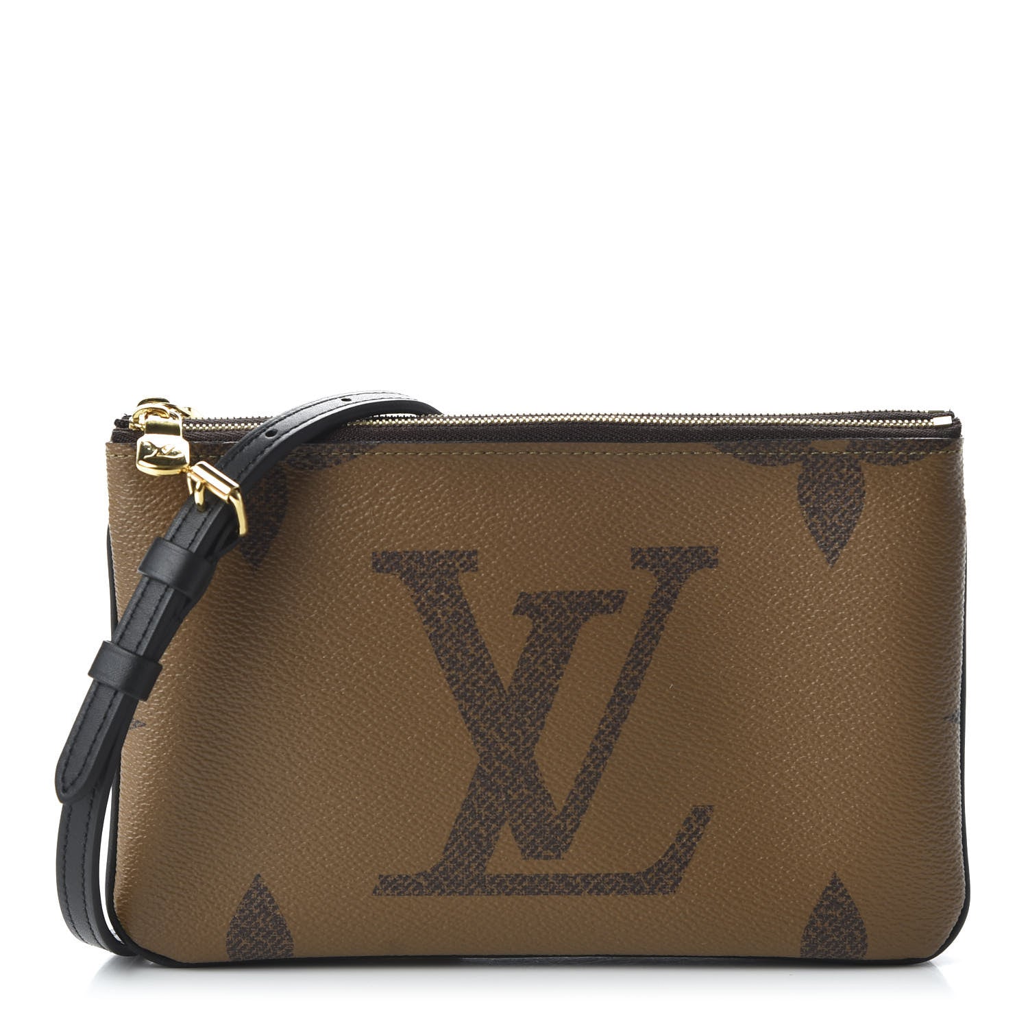 Louis Vuitton Reverse Monogram Giant Double Zip Pochette 1 of 10