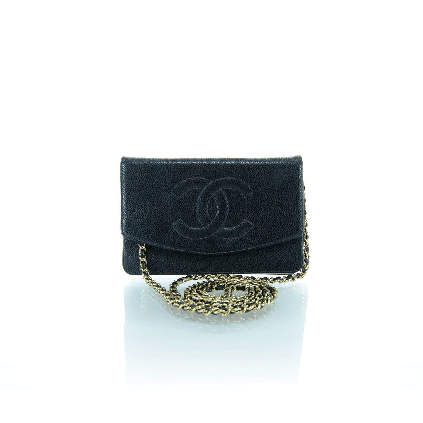 Caviar Wallet on Chain Black