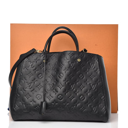 Louis Vuitton Empreinte Montaigne GM Black 19 of 19