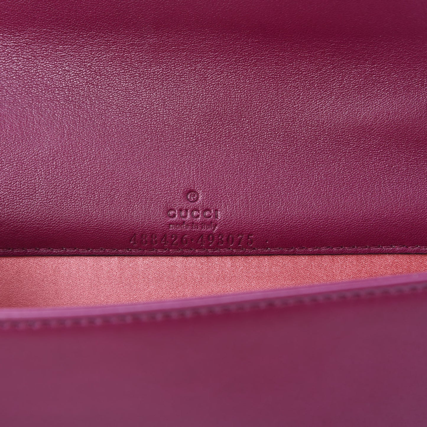 Velvet Matelasse GG Marmont Mini Bag Fuchsia Violet Cyclamen
