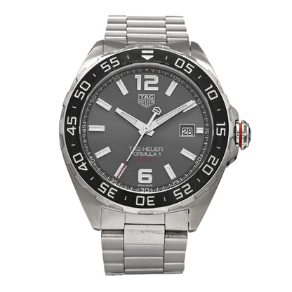 Tag Heuer Stainless Steel 43mm Formula 1 Calibre 5 Automatic Watch Black WAZ2011 1 of 4