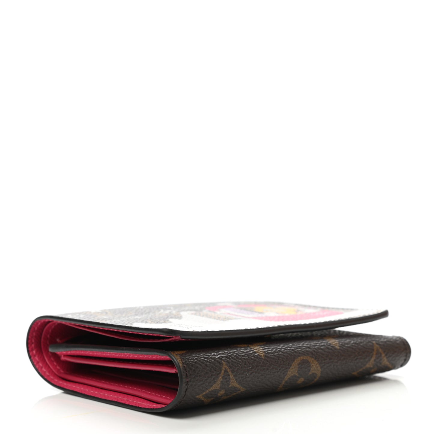 Monogram 2019 Christmas Animation Victorine Wallet Fuchsia