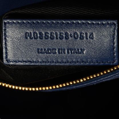 Saint Laurent Leather Small Sac De Jour Blue 5 of 7