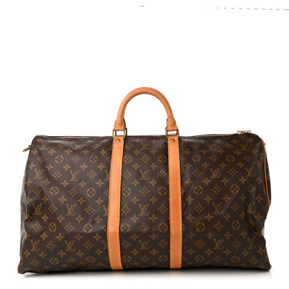 Louis Vuitton Monogram Keepall Bandouliere 55 1 of 17