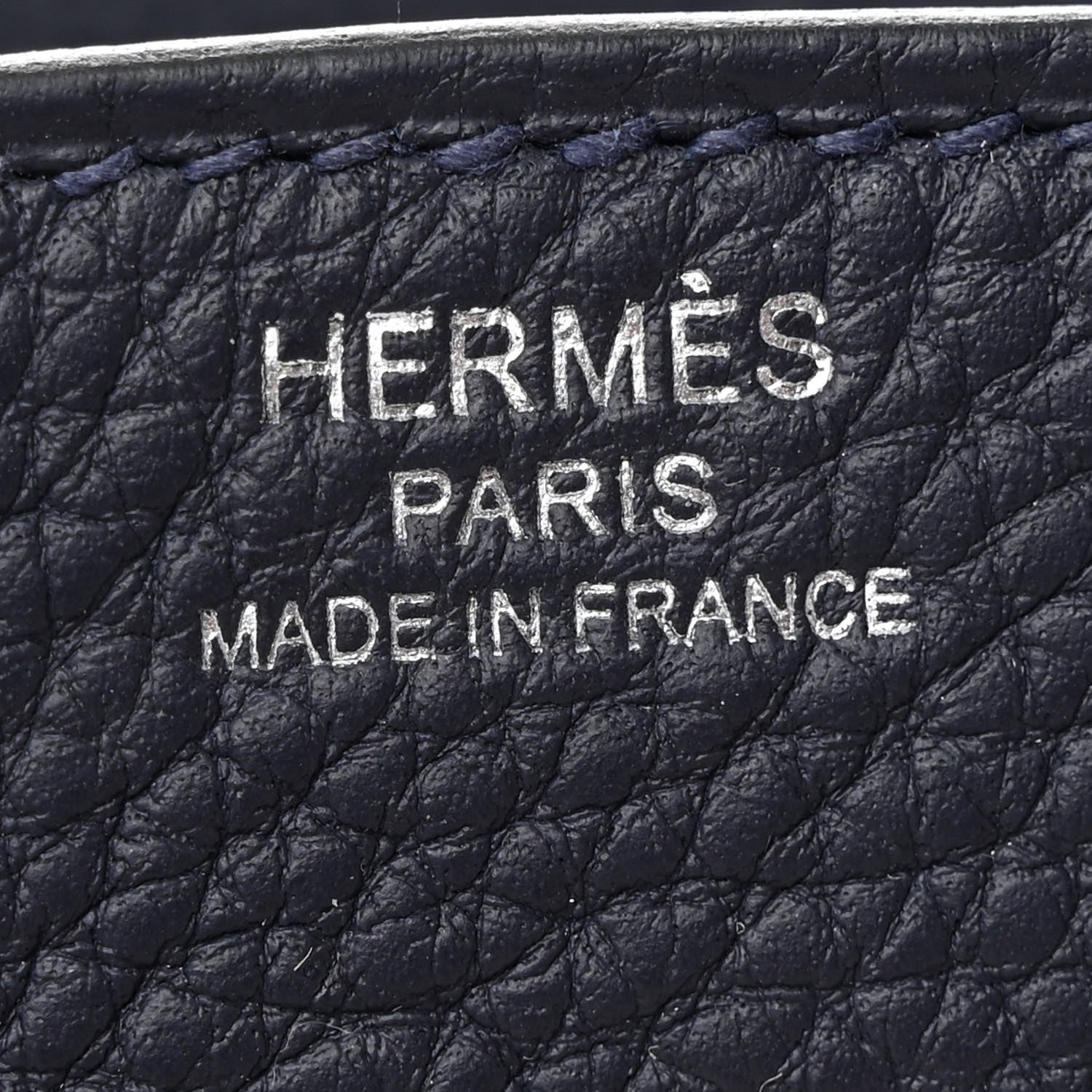 Hermes Togo Birkin 25 Bleu Nuit 6 of 11