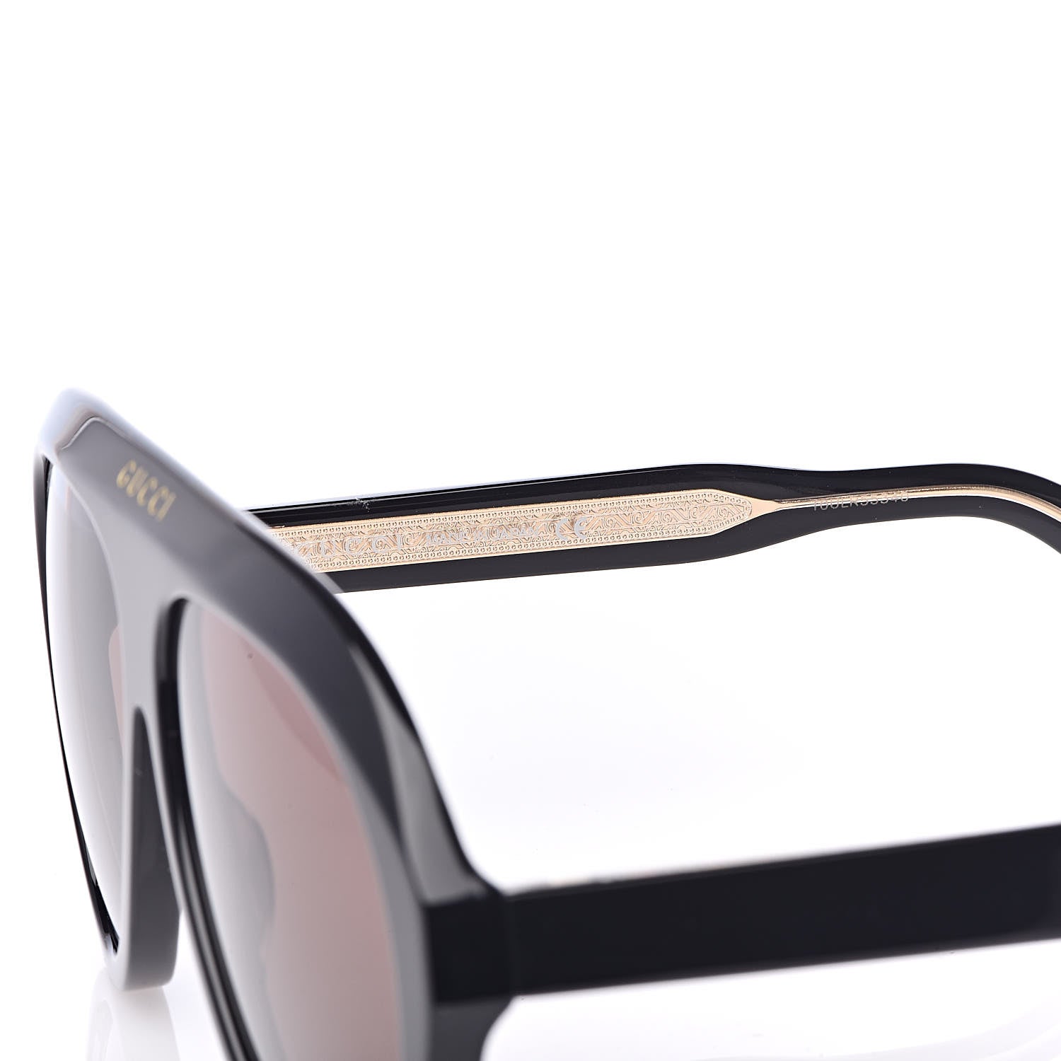 Gucci Double G Navigator Sunglasses GG 0479S Black 5 of 8