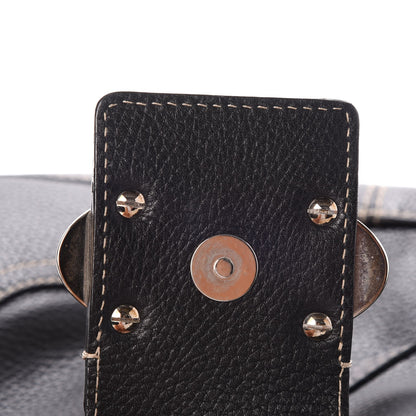 Valentino Garavani Grained Calfskin Tote Black 7 of 7