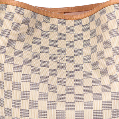 Louis Vuitton Damier Azur Delightful MM Rose Ballerine 18 of 18
