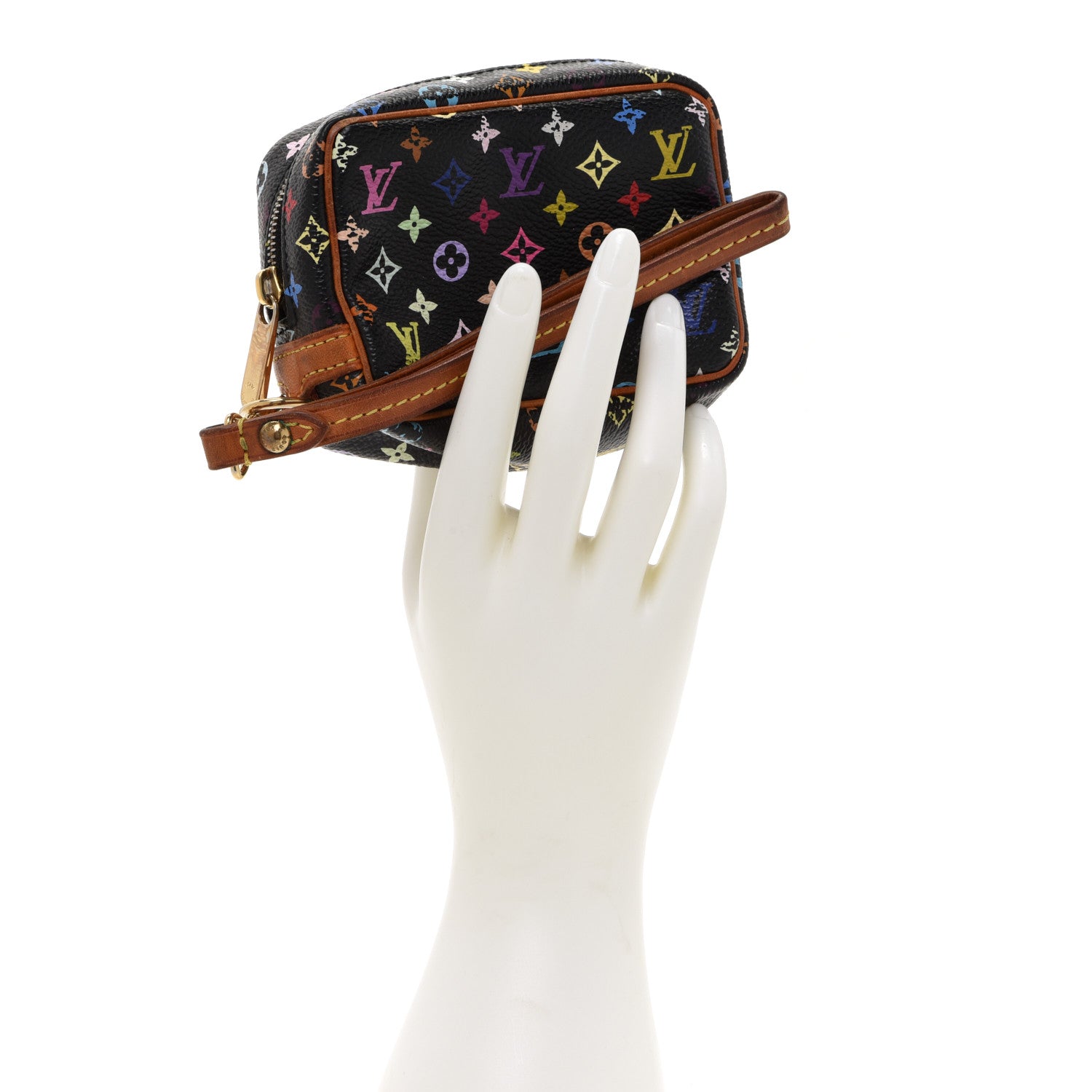 Louis Vuitton Monogram Multicolor Trousse Wapity Black 2 of 13