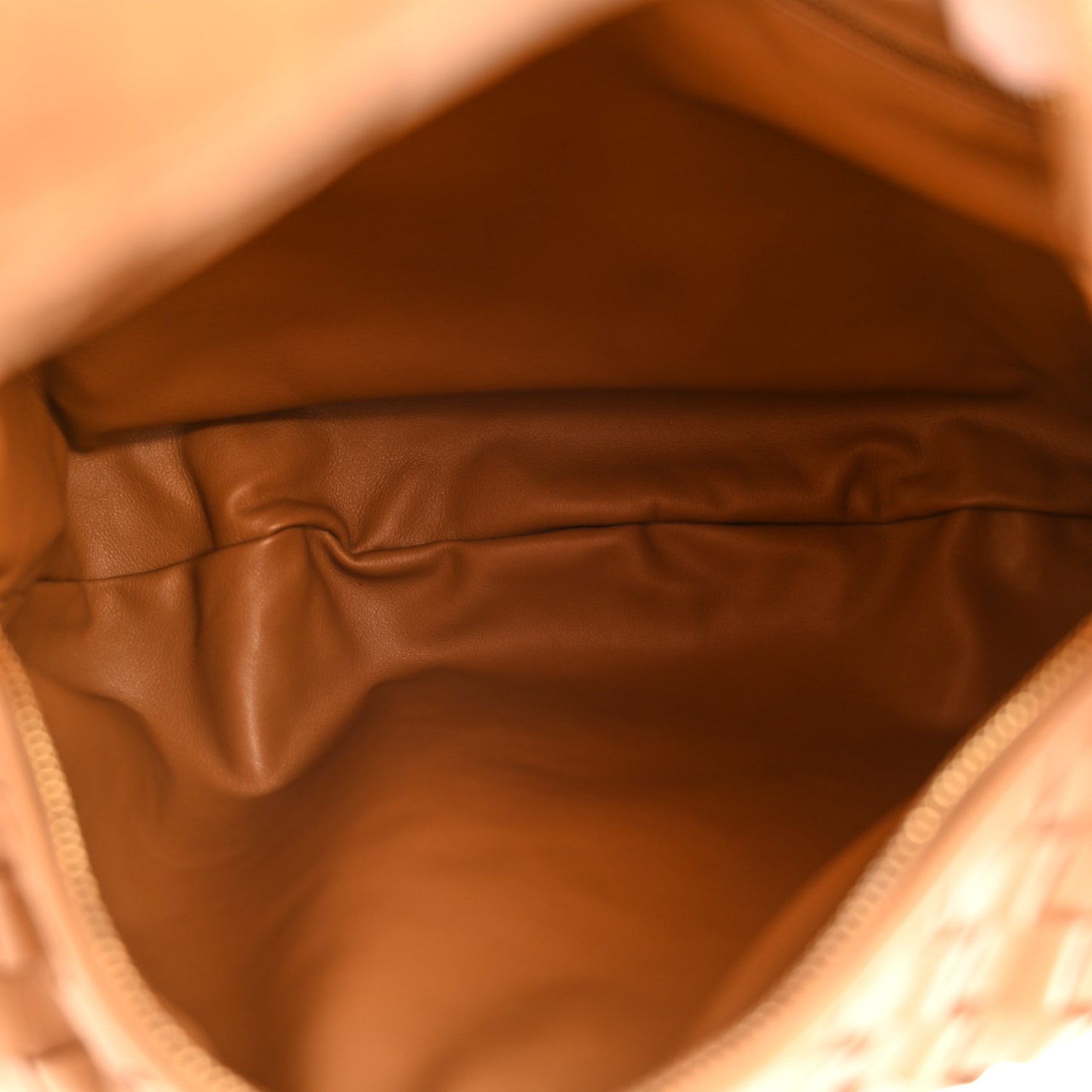 Nappa Intrecciato Small Jodie Caramel