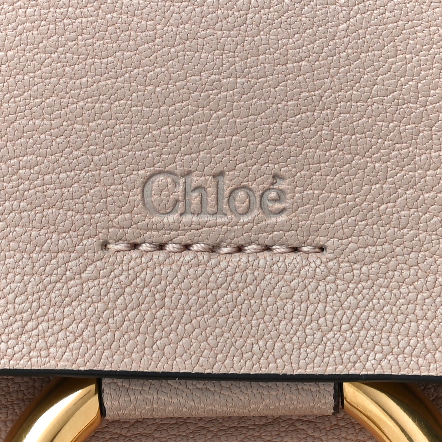 Chloe Goatskin Small Faye Shoulder Bag Biscotti Beige 9 of 13