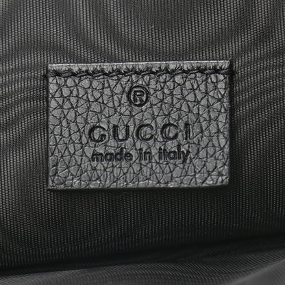 Gucci Grainy Calfskin Zumi Pouch Black 6 of 7