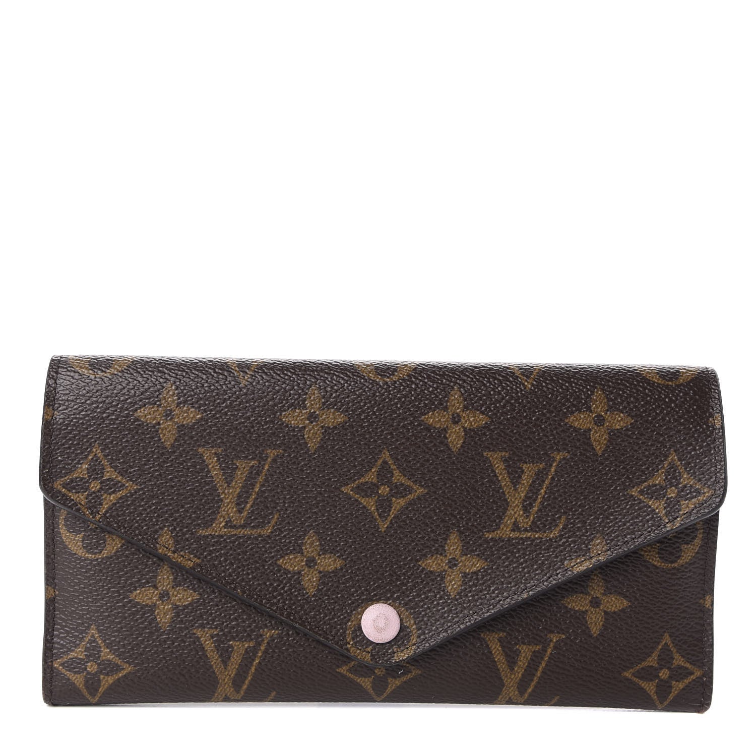 Louis Vuitton Monogram Josephine Wallet Rose Ballerine 1 of 8
