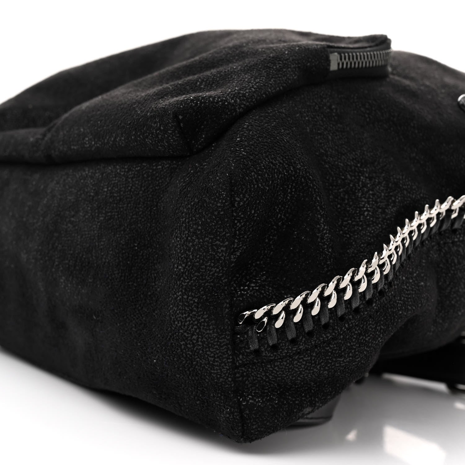 Stella McCartney Shaggy Deer Small Falabella Backpack Black 10 of 18