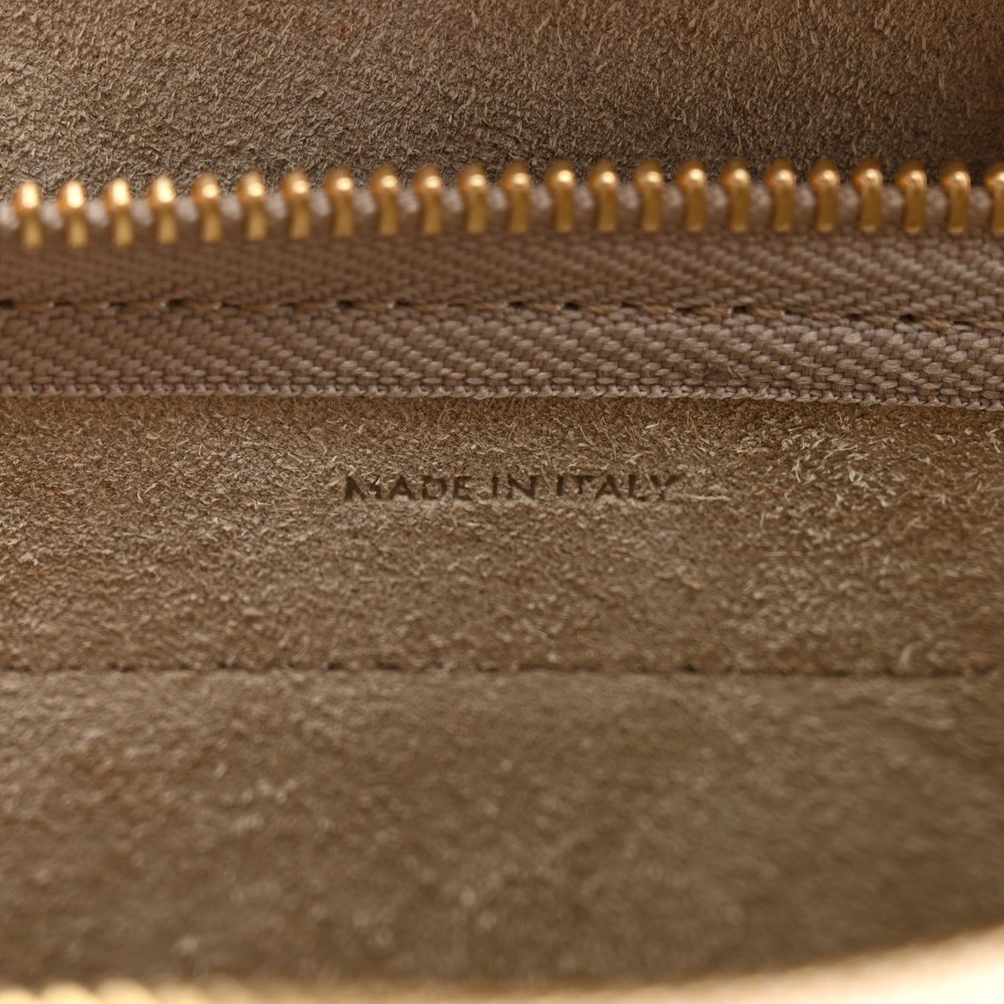 Grained Calfskin Pico Belt Bag Light Taupe