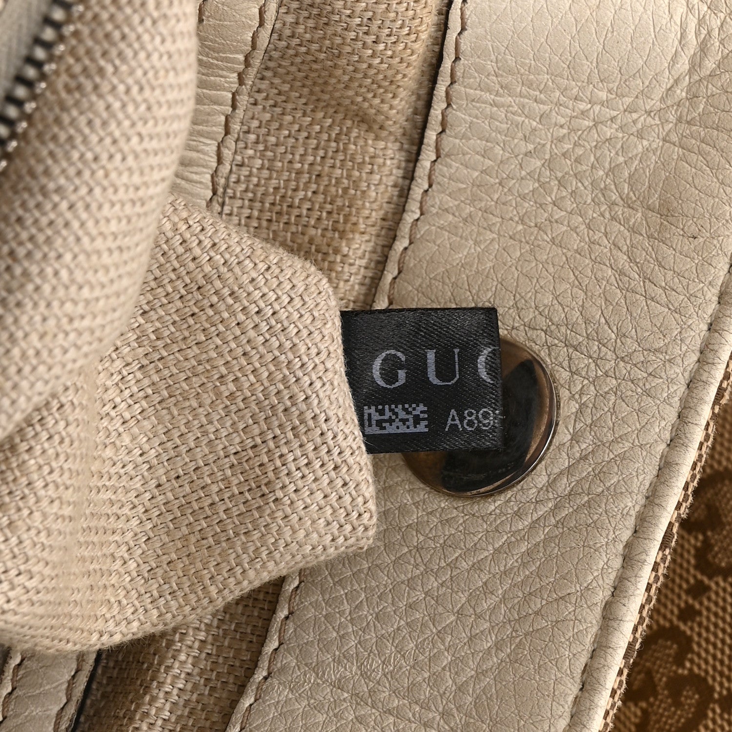 Gucci Monogram Medium Icon Bit Tote Off White 8 of 11