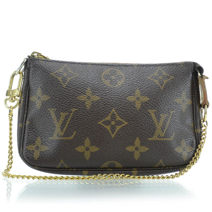 Louis Vuitton Monogram Mini Pochette Accessories 1 of 7