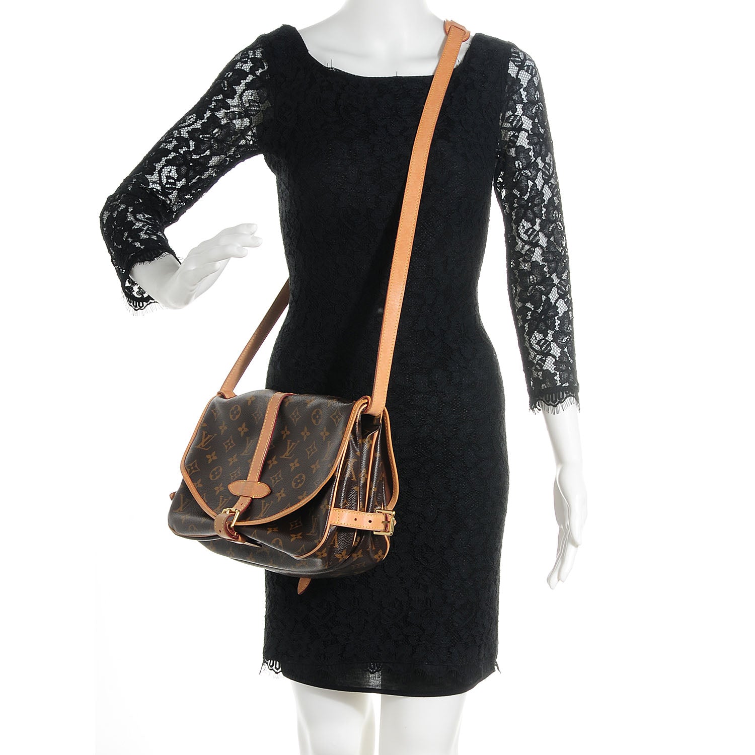 Louis Vuitton Monogram Saumur MM 2 of 7