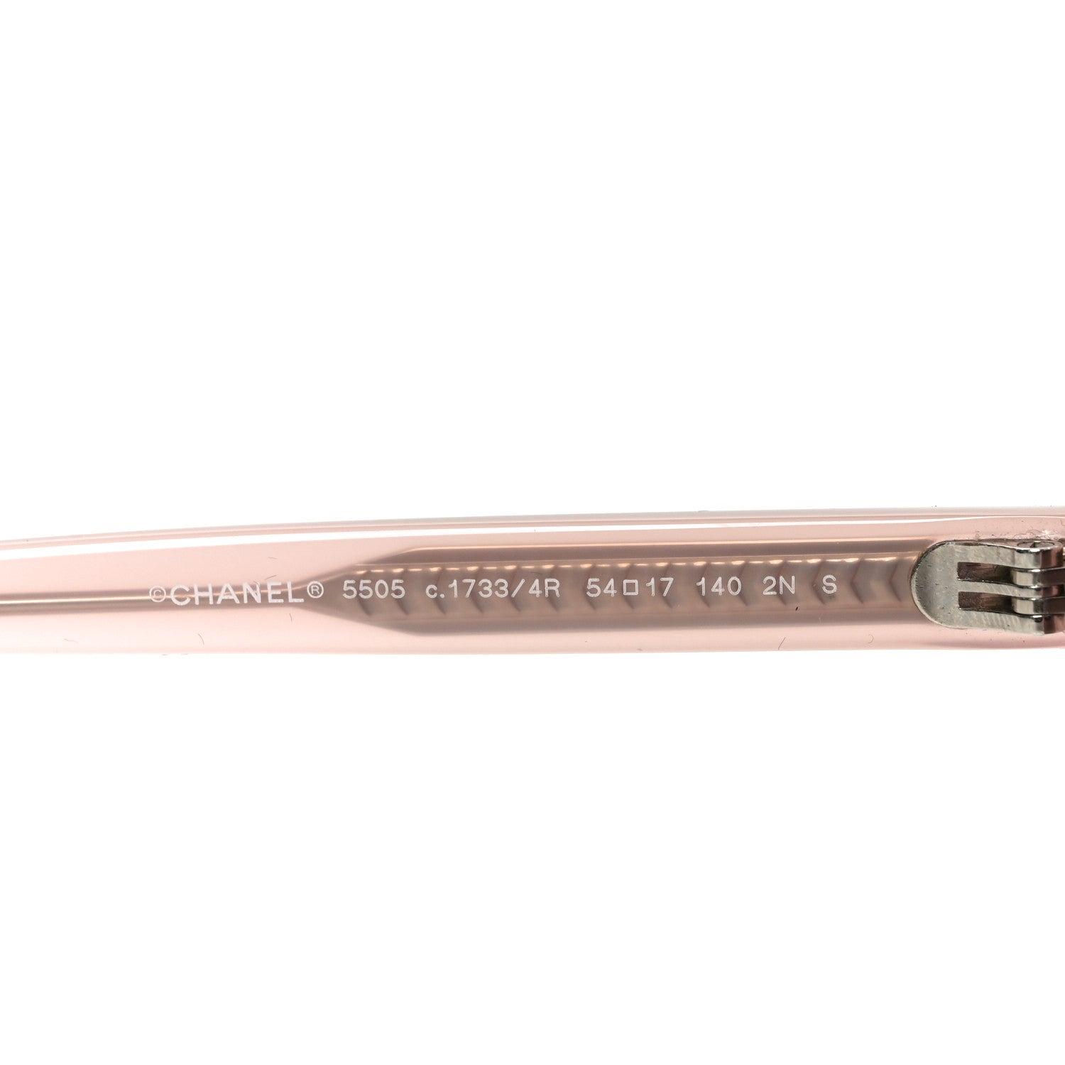 Chanel Acetate Square Sunglasses 5505 Light Pink 5 of 7