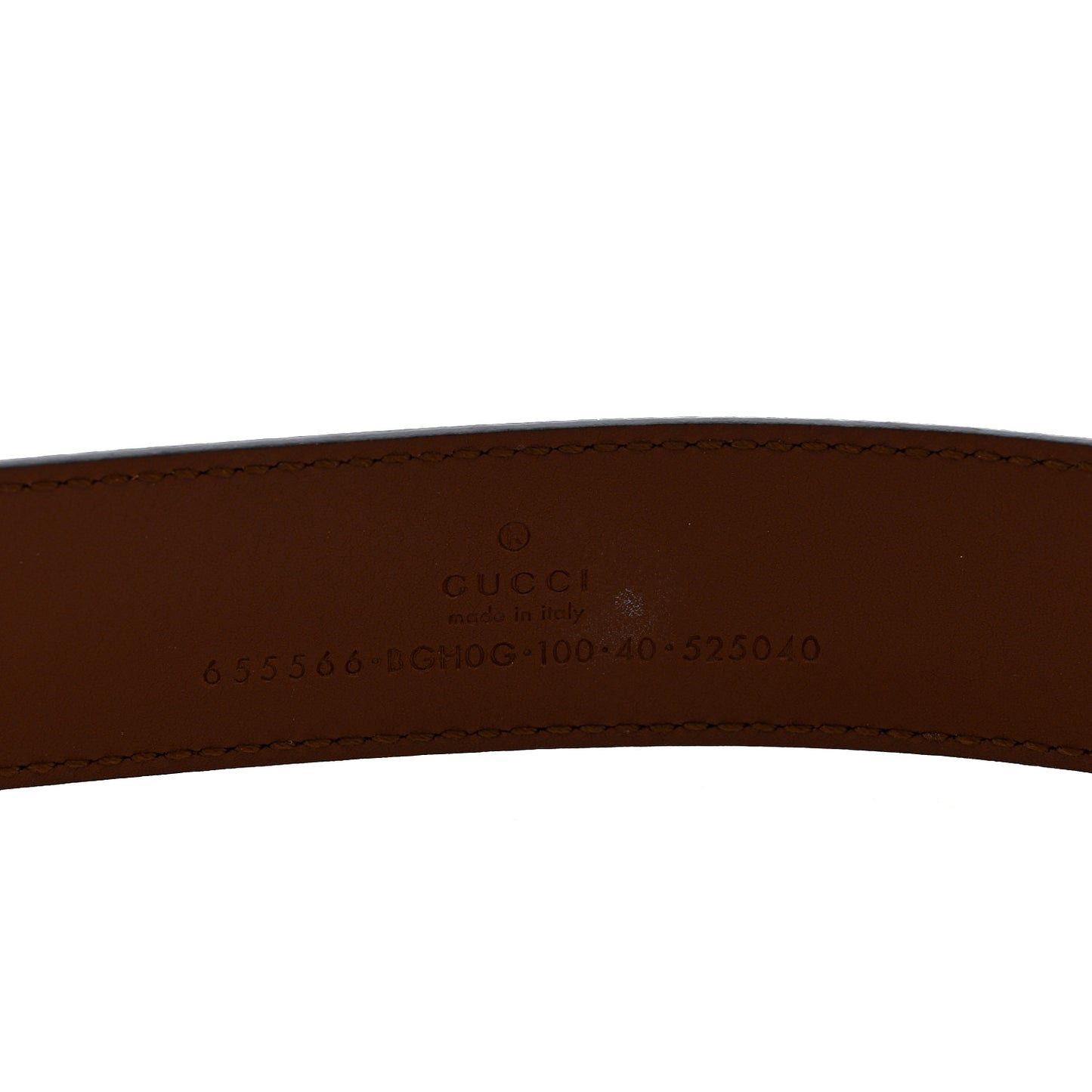 Selleria Calfskin G 30mm Belt 100 40 Cuir