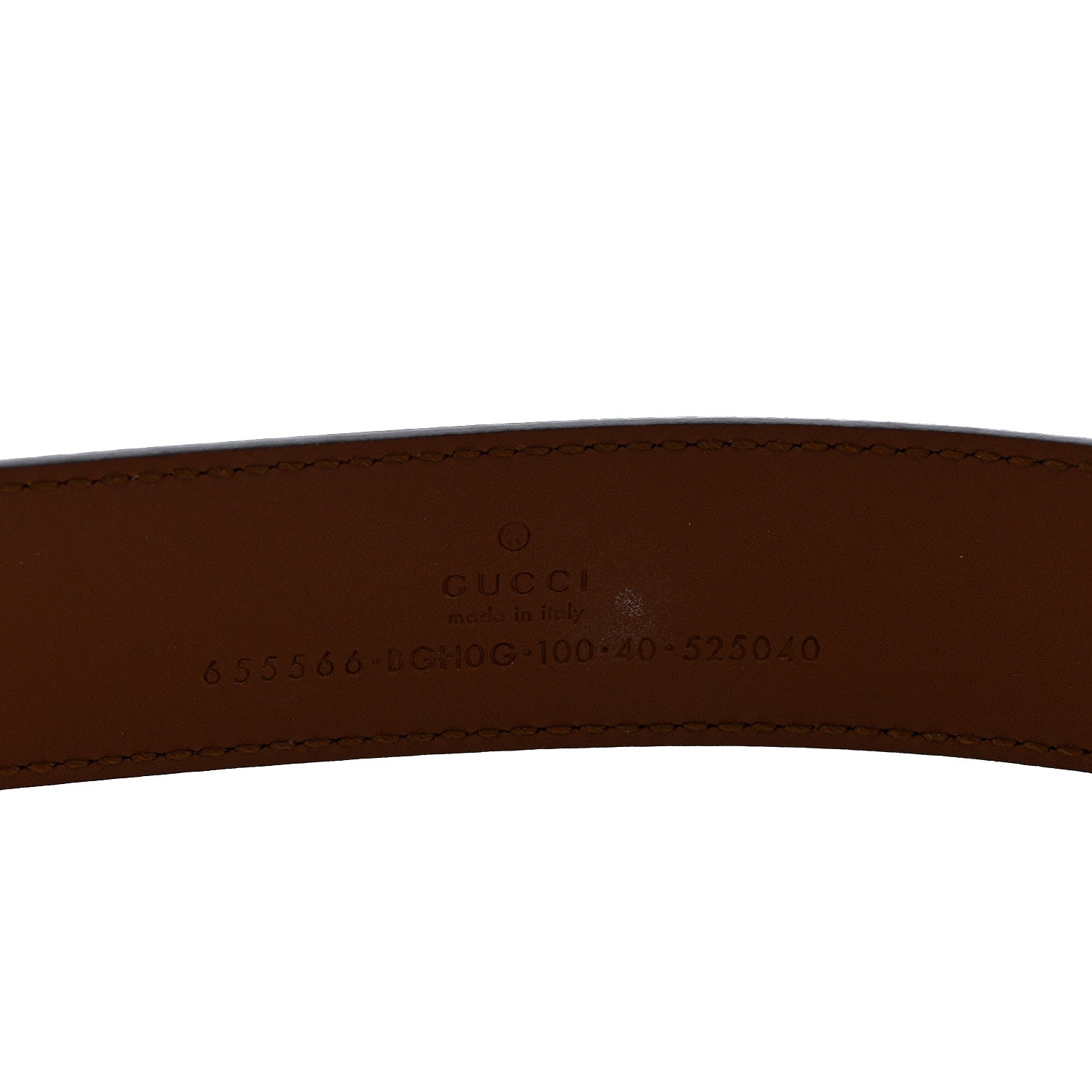 Gucci Selleria Calfskin G 30mm Belt 100 40 Cuir 3 of 4