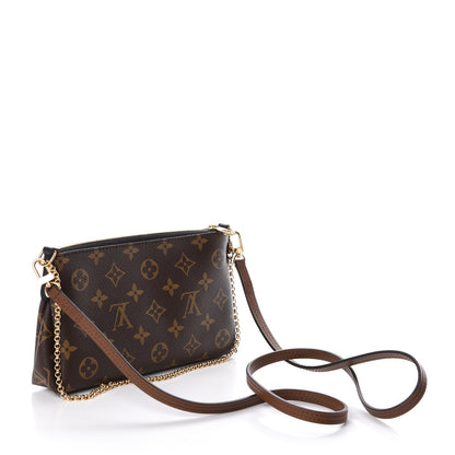 Louis Vuitton Monogram Pallas Clutch Black 3 of 9