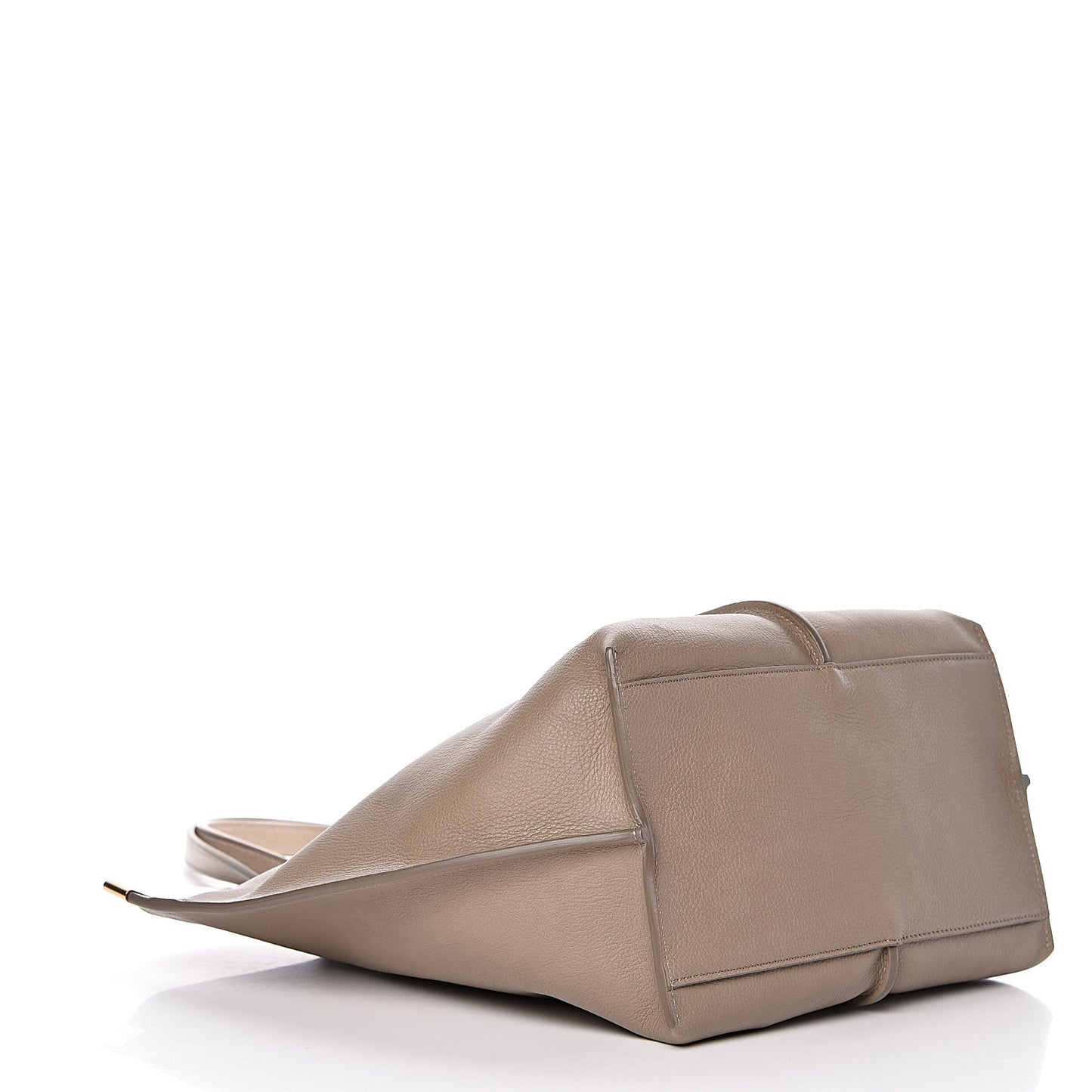 Smooth Calfskin Medium Vick Tote Motty Grey