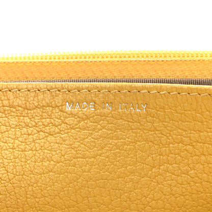 Chanel Caviar Quilted Wallet on Chain WOC Yellow 7 of 13