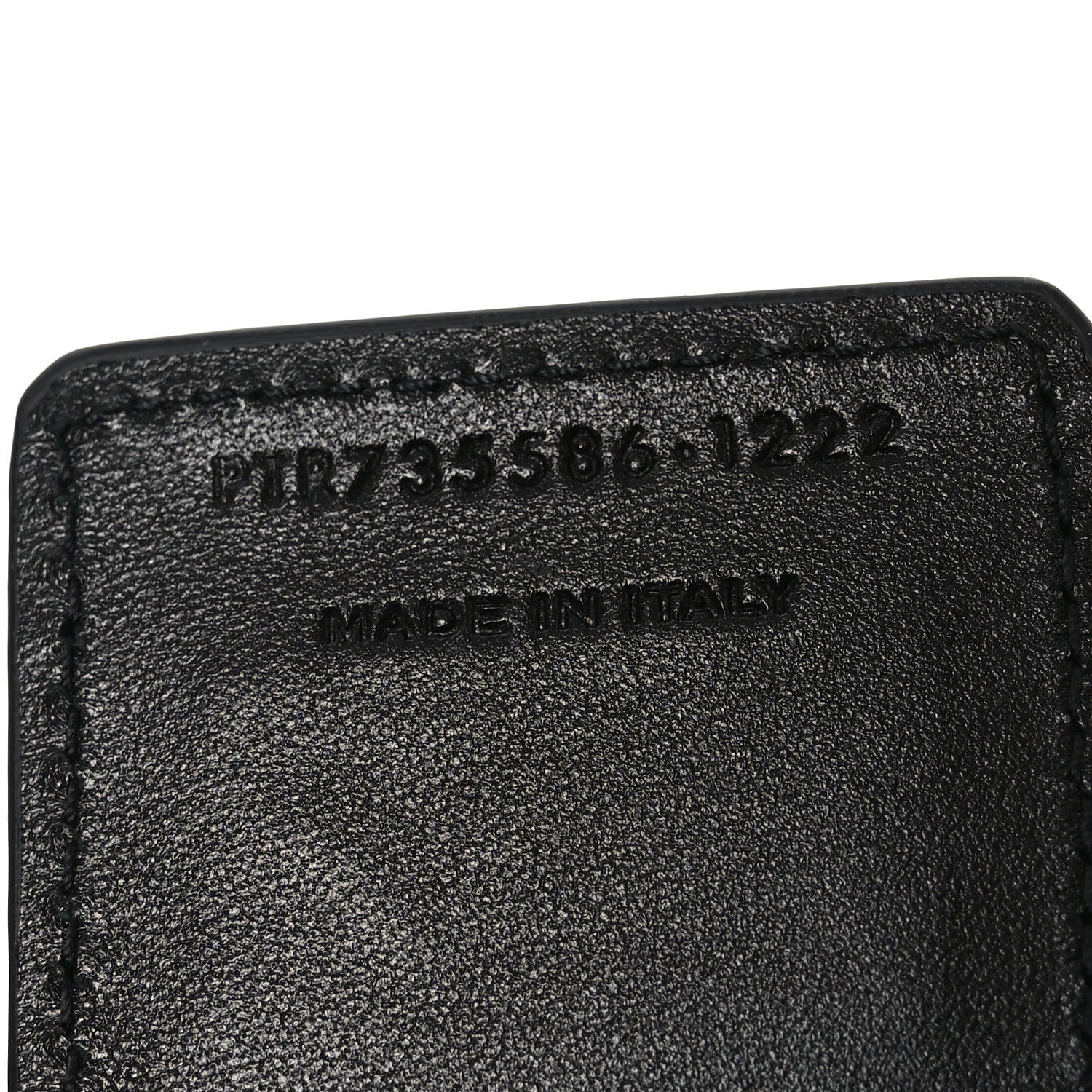 Saint Laurent Calfskin Monogram Deli Paper Bag Vintage Black 7 of 10