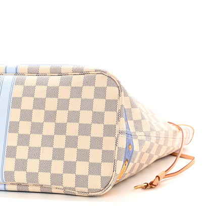 Louis Vuitton Damier Azur Summer Trunks Neo Neverfull MM 12 of 14