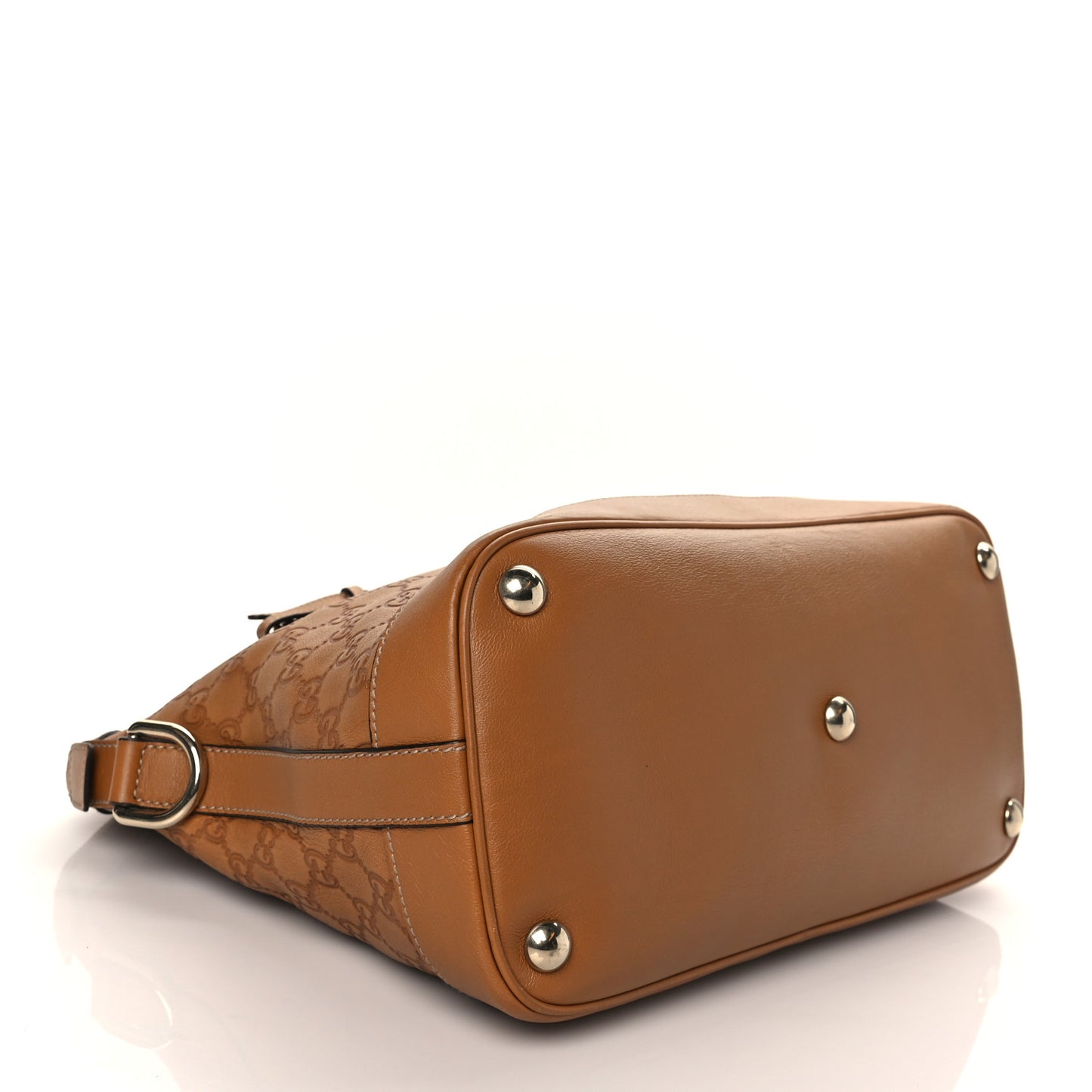 Guccissima Medium Top Handle Bag Light Brown