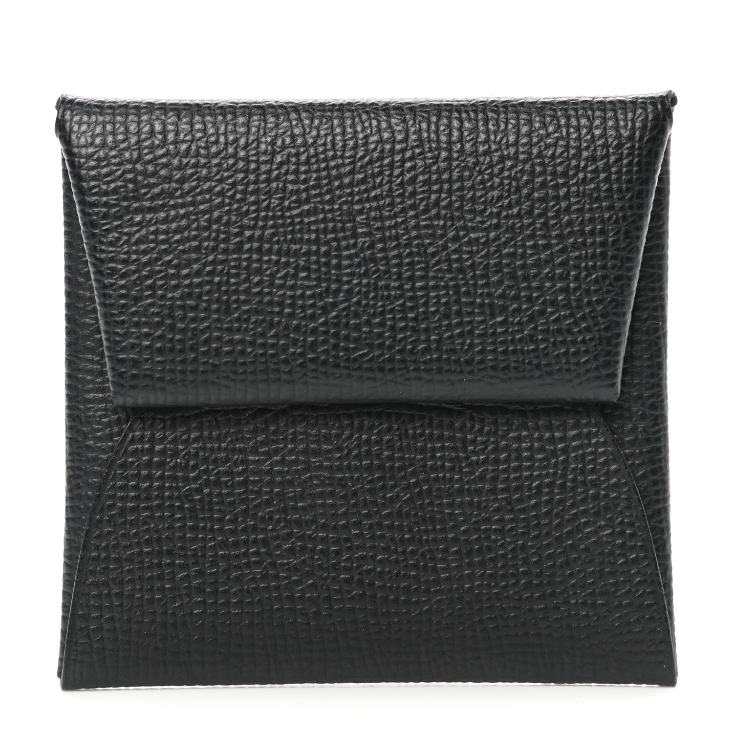 Hermes Epsom Verso Bastia Coin Purse Black Vert De Gris 1 of 8