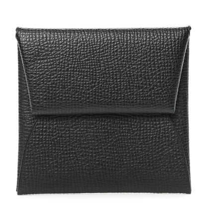 Hermes Epsom Verso Bastia Coin Purse Black Vert De Gris 1 of 8