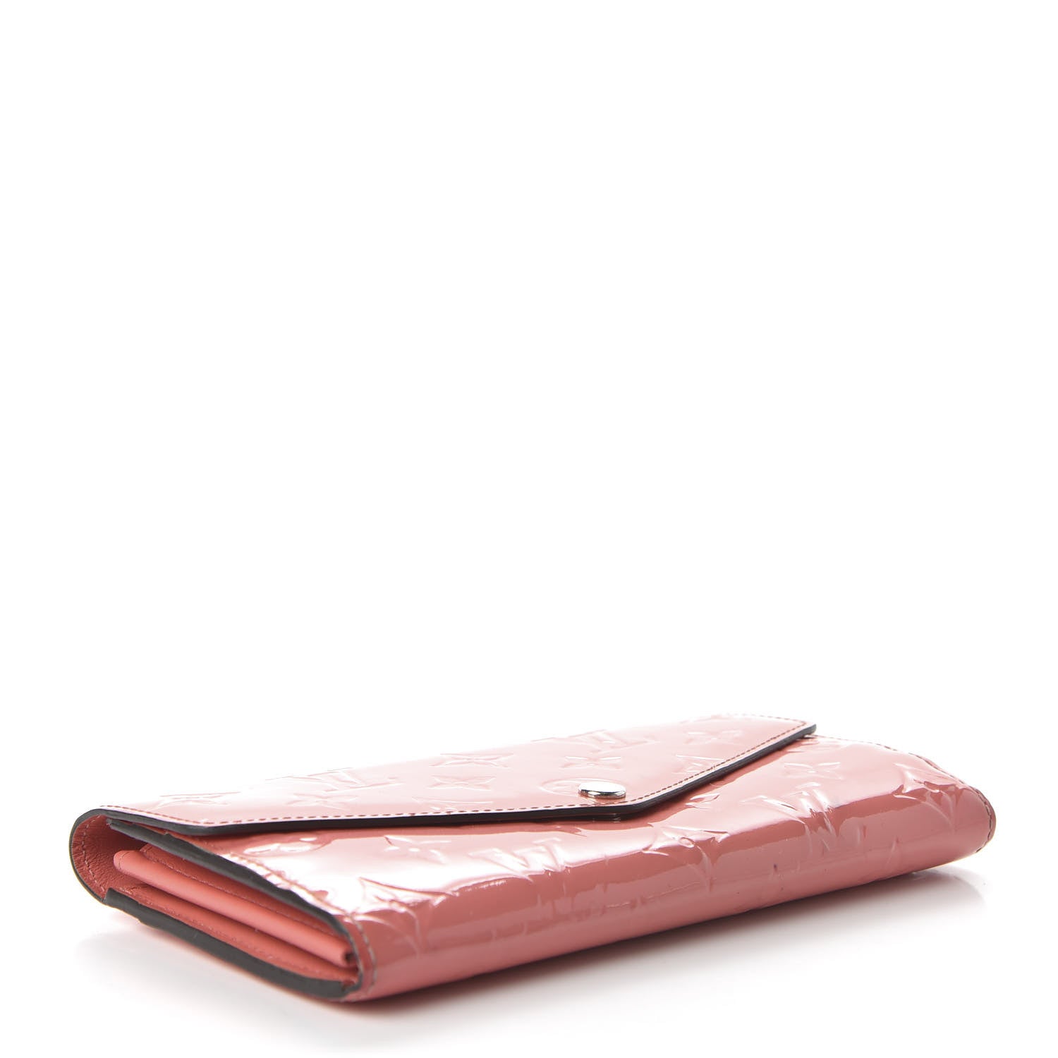 Louis Vuitton Vernis Sarah Wallet NM Poppy 4 of 12