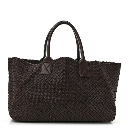 Bottega Veneta Nappa Intrecciato Medium Cabat Ebano 1 of 14