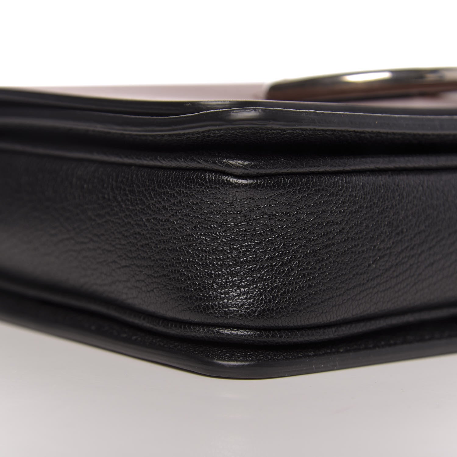 Burberry Calfskin Small D-Ring Bag Tan Black 9 of 11