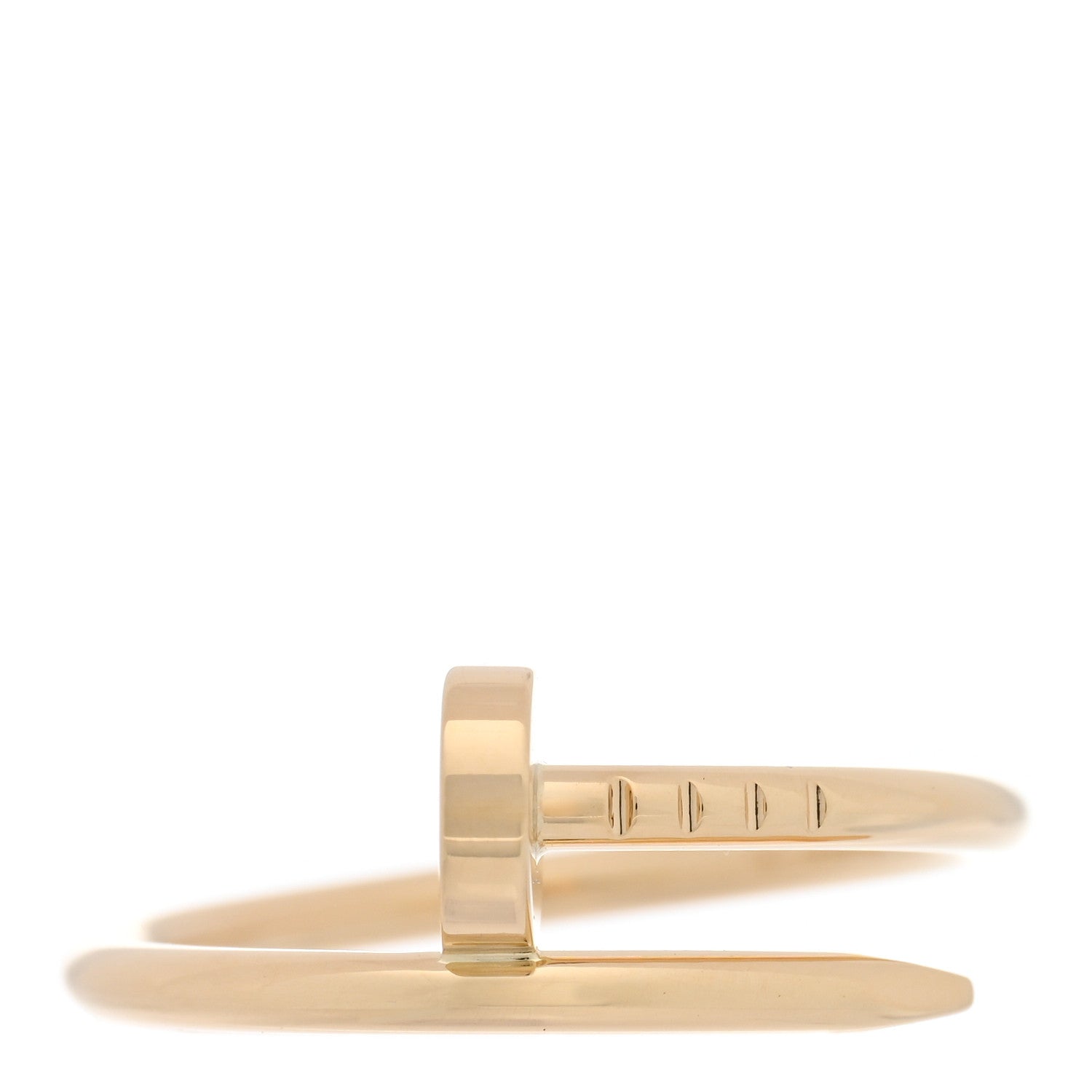 Cartier 18K Yellow Gold Small Juste Un Clou Ring 52 6 1 of 5